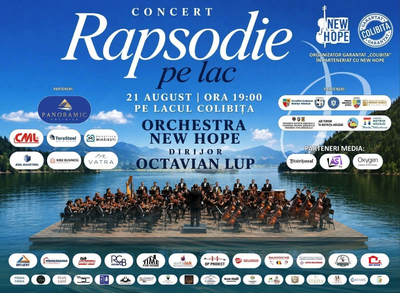 Rapsodie pe Lac – Orchestra New Hope